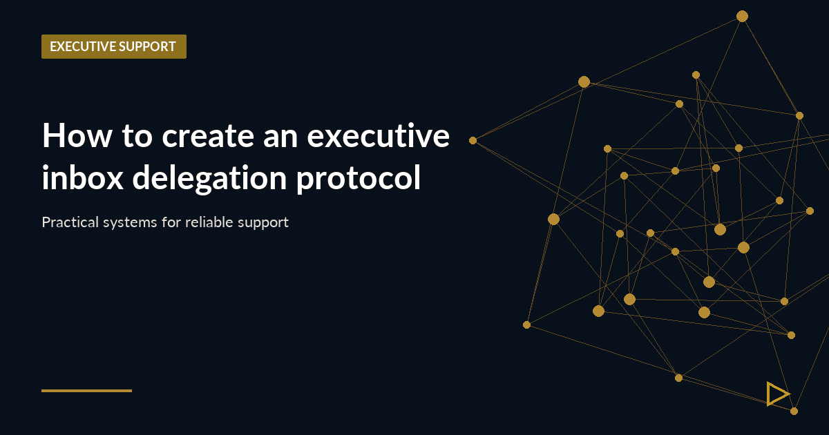 Illustration for How to create an executive inbox delegation protocol