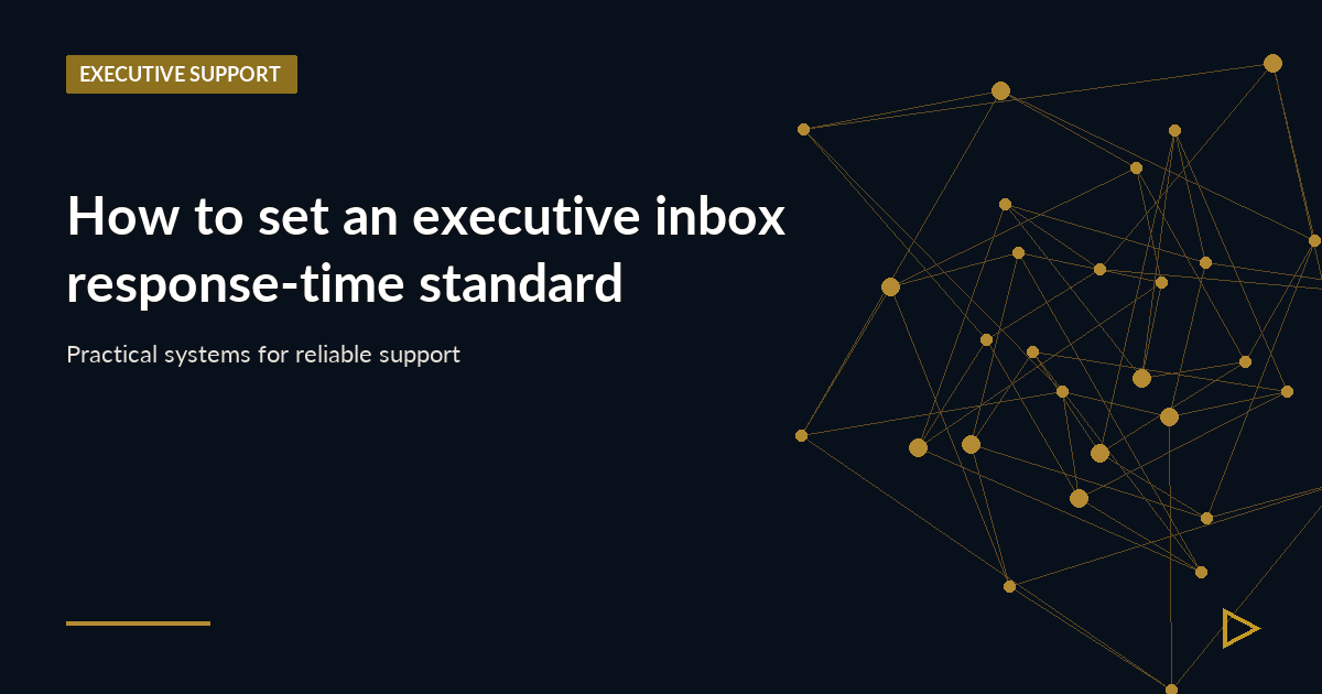 Illustration for How to set an executive inbox response-time standard