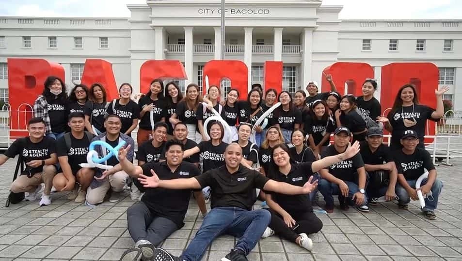 The official StealthAgents team in Bacolod